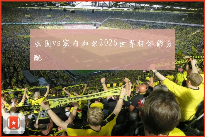 法国vs塞内加尔2026世界杯体能分配